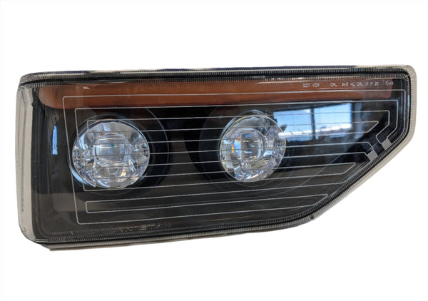 Damaged Western Star 49X SFA RH Amber LED Head Lamp Assy - A66-10227-019 (9609881715004)