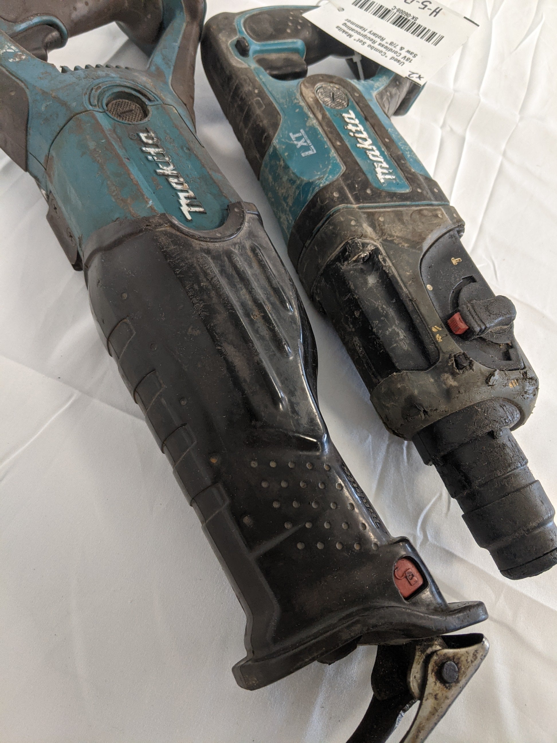 Used *Combo Set* Makita 18V Cordless Reciprocating Saw & 7/8" Rotary Hammer (8365211746620)