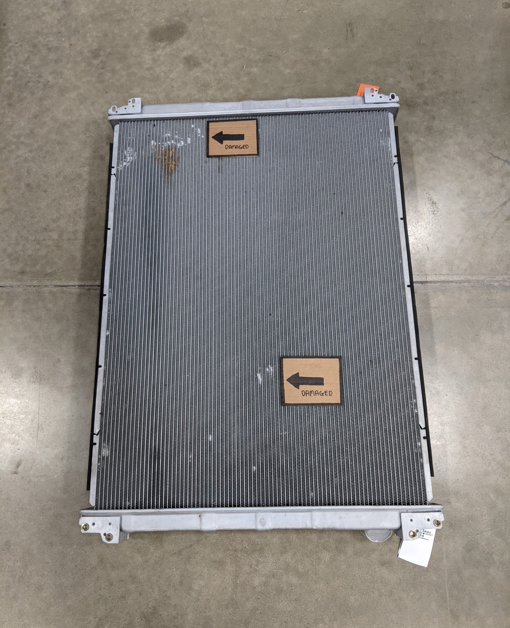 Used Alliance 41¾x31½x2¼ Inch Core & Tank Radiator Assy - P/N  ABP N20 2001 1716 (8434823201084)