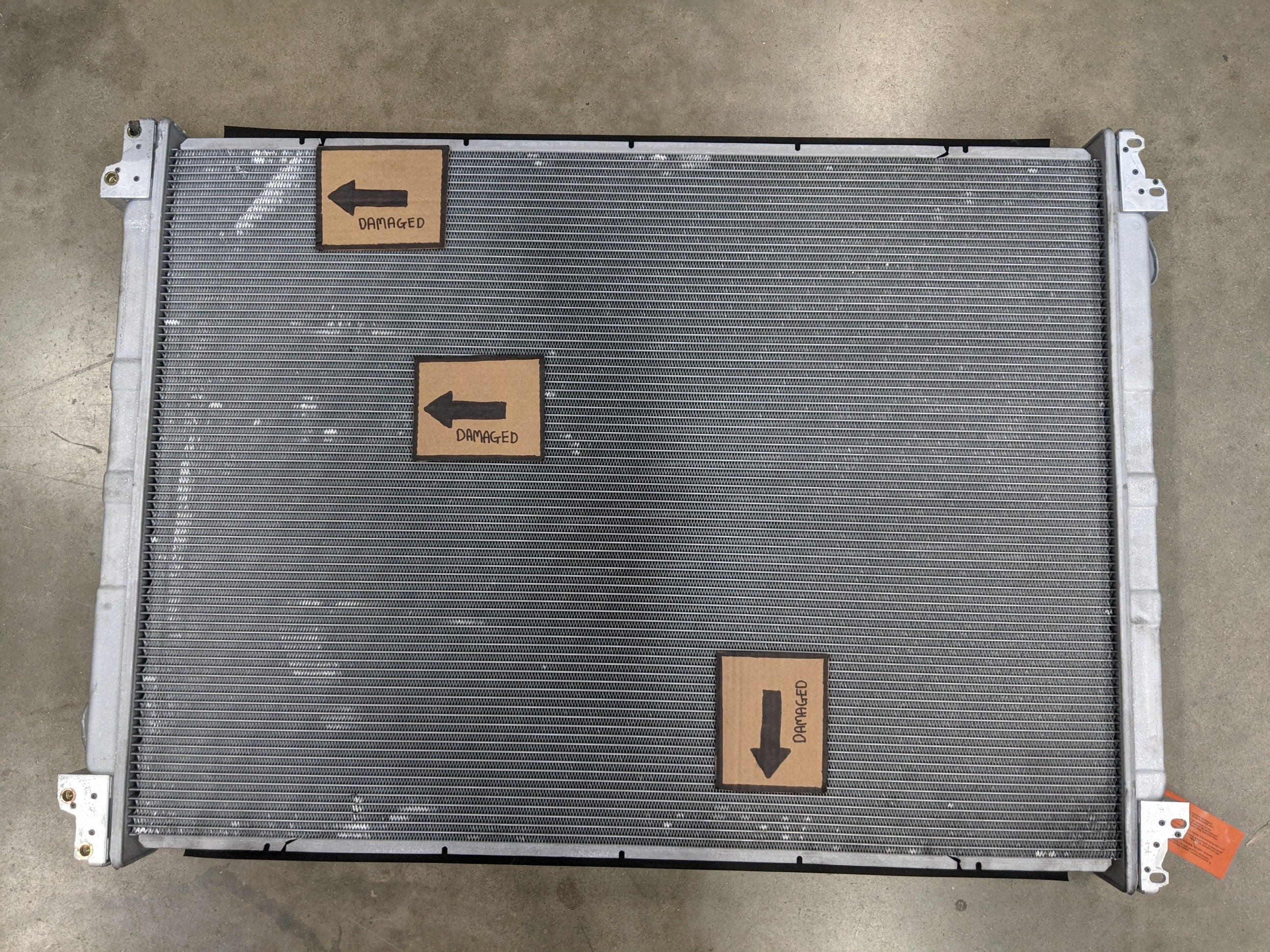 Alliance 41¾x31½x2¼ Inch Core & Tank Radiator Assy - P/N  ABP N20 2001 1716 (8434825494844)