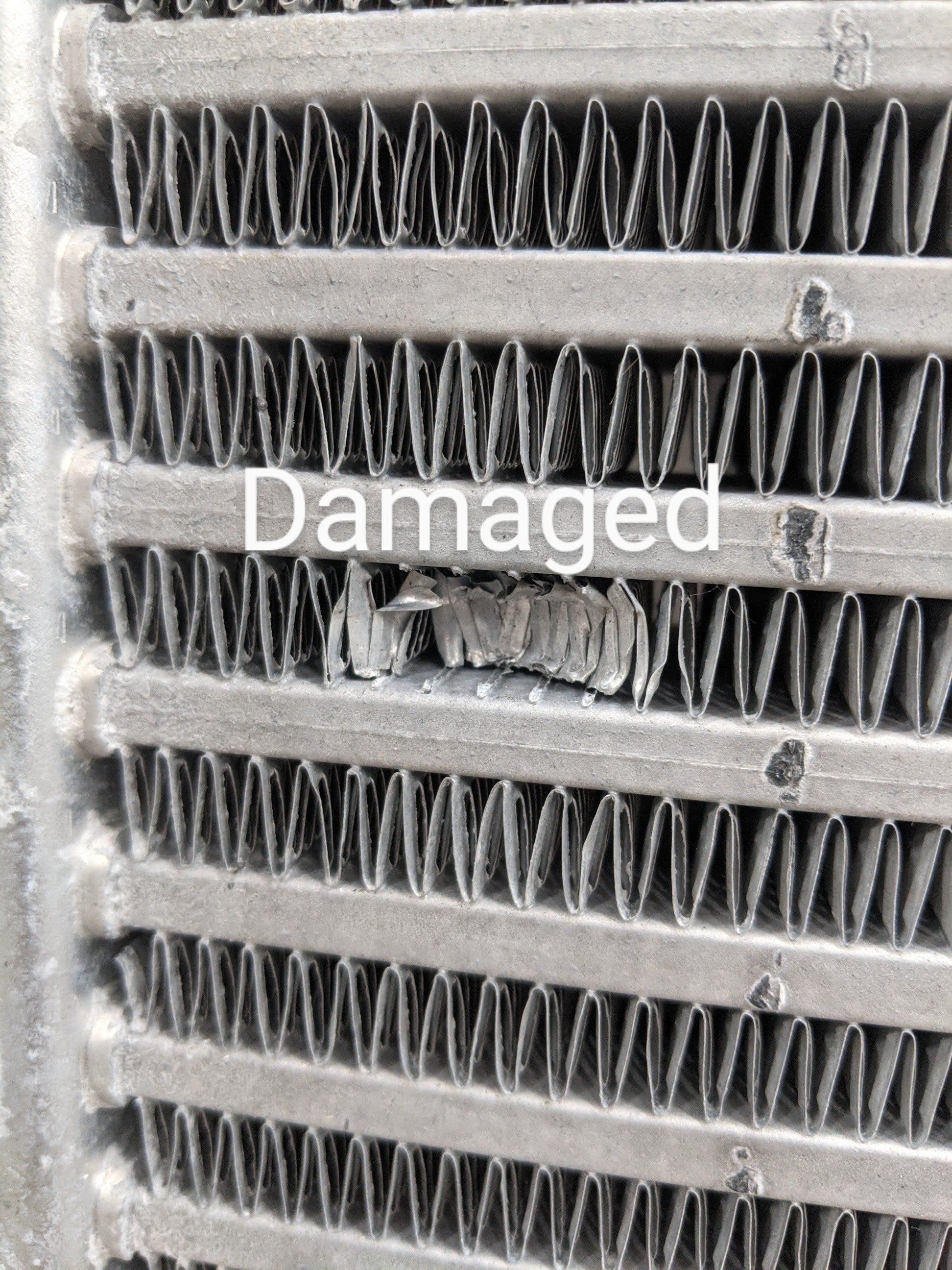 Damaged Freightliner M2 28 5/8" x 21 7/8"  Charge Air Cooler  - P/N  01-32211-000 (8418374091068)