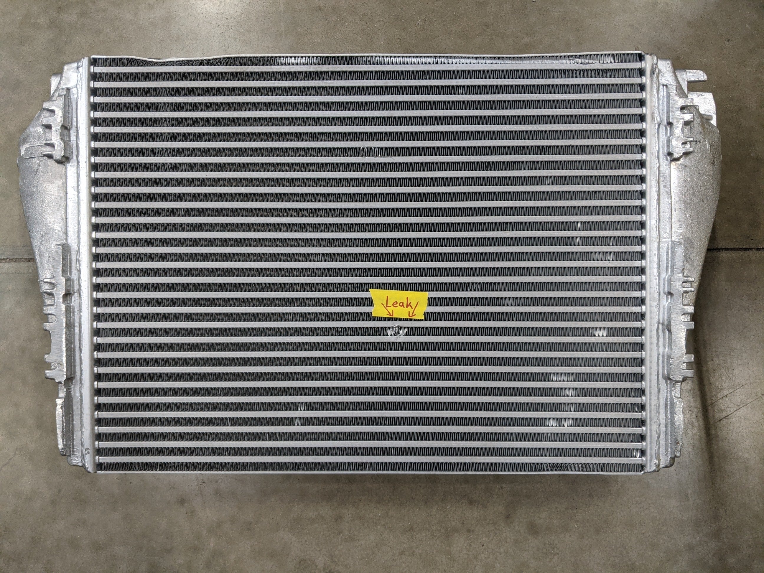 Damaged Freightliner 28 ¾ x 21 ½" Charge Air Cooler - P/N 01-33030-000, CE257001 (8421791859004)