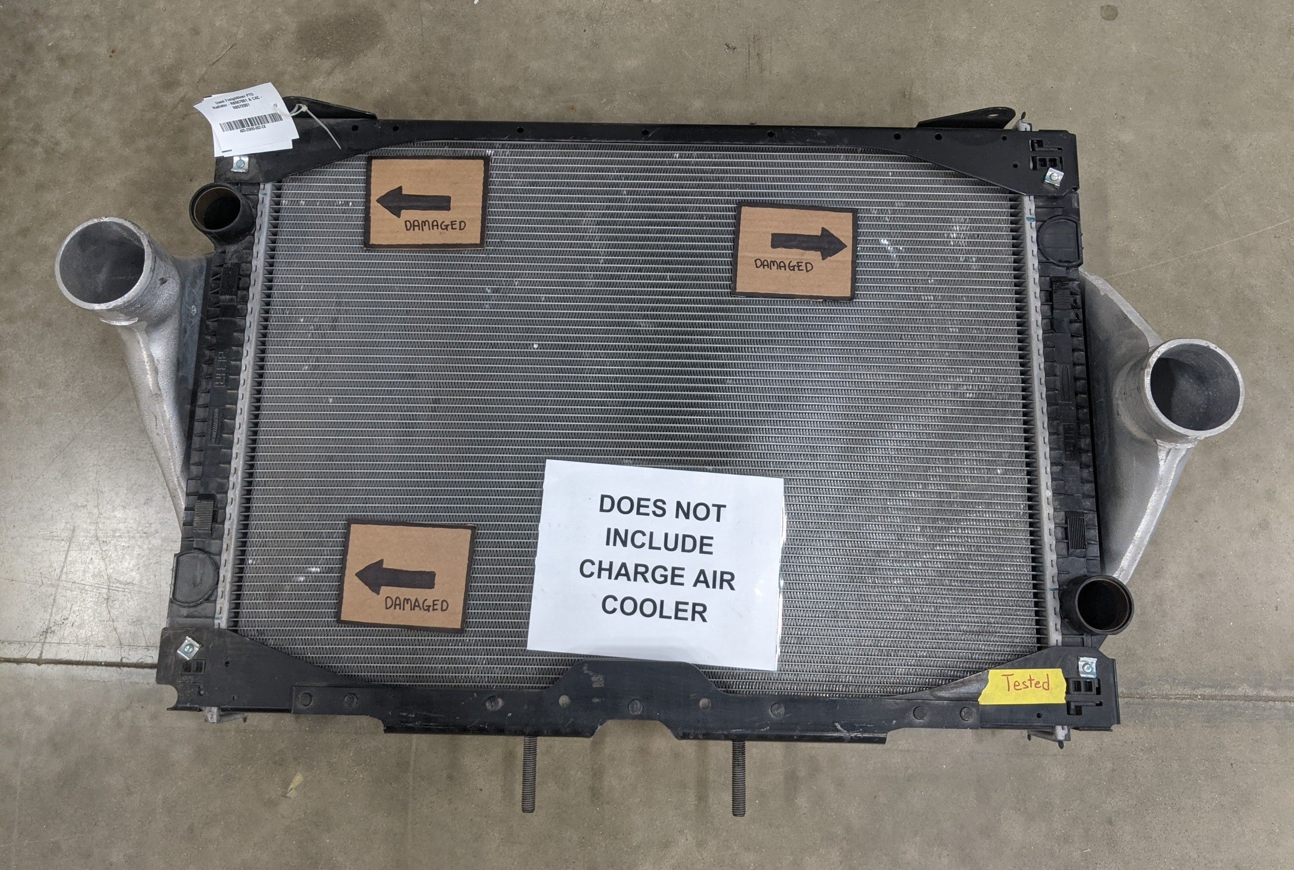 Used Freightliner PTO Radiator Assembly - P/N  R8557001 (8475830059324)