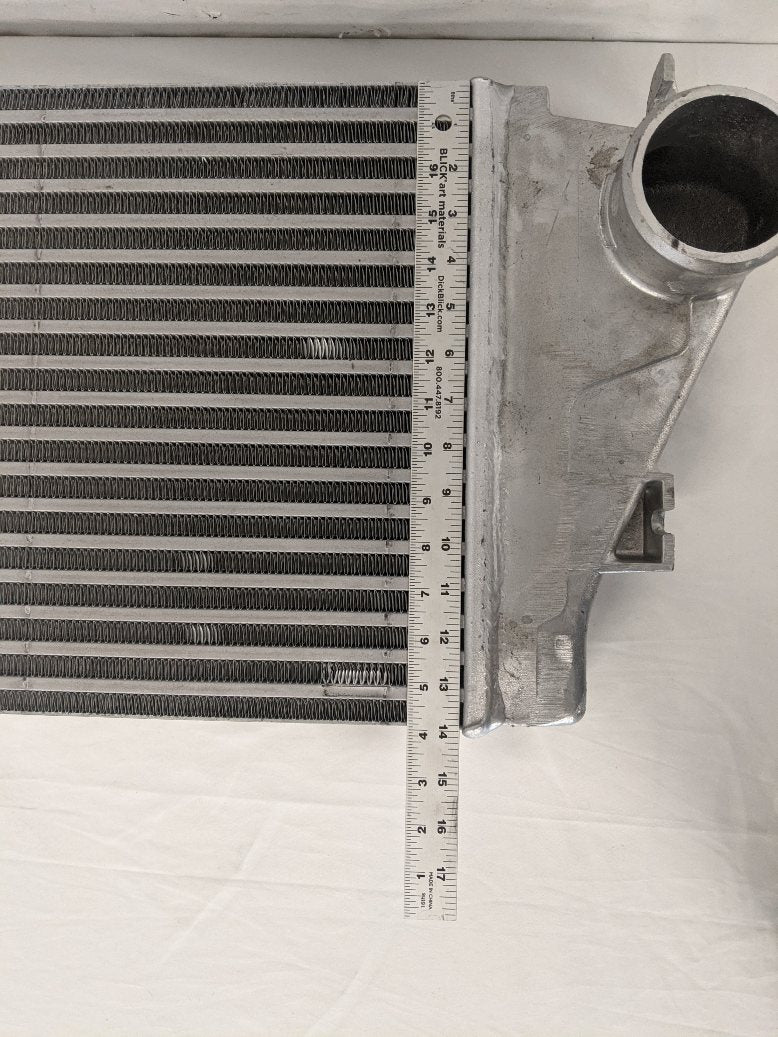 Damaged Freightliner M2 27 ½" x 14" x 2 ½" Charge Air Cooler - P/N: BHT D3032 (8442986004796)