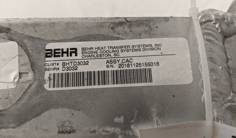 Damaged Freightliner M2 27 ½" x 14" x 2 ½" Charge Air Cooler - P/N: BHT D3032 (8442986004796)