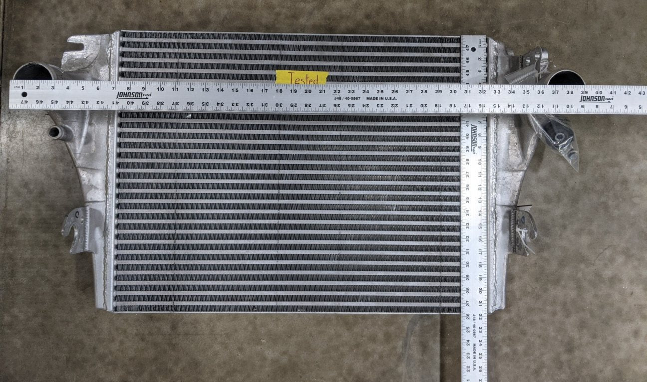 Damaged Freightliner M2 28 ¾" x 21 7/8" Charge Air Cooler - P/N  01-33030-000 (8455900954940)