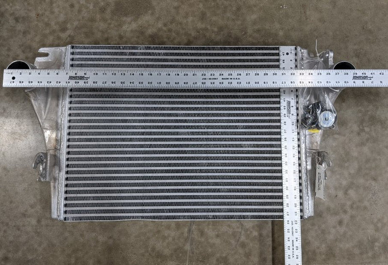 Damaged Freightliner M2 28¼ x 21¾" Charge Air Cooler - P/N  01-32211-000 (8475036287292)