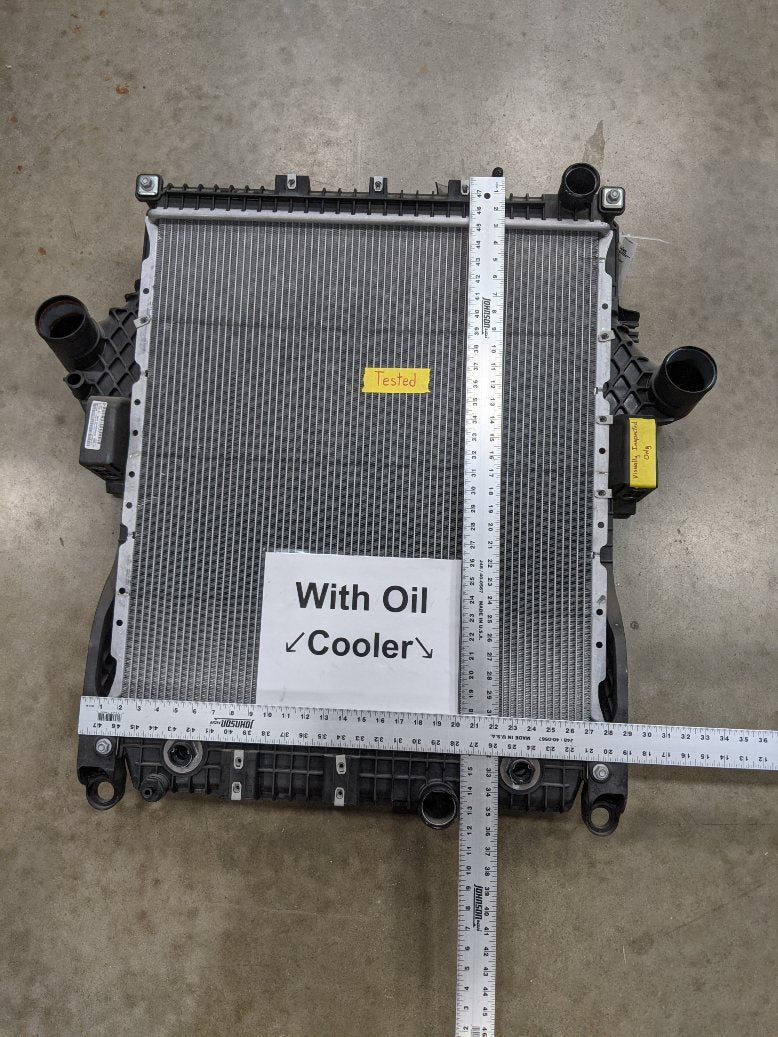 Freightliner M2 Radiator - TXE1004016 & CAC - TXE1030481