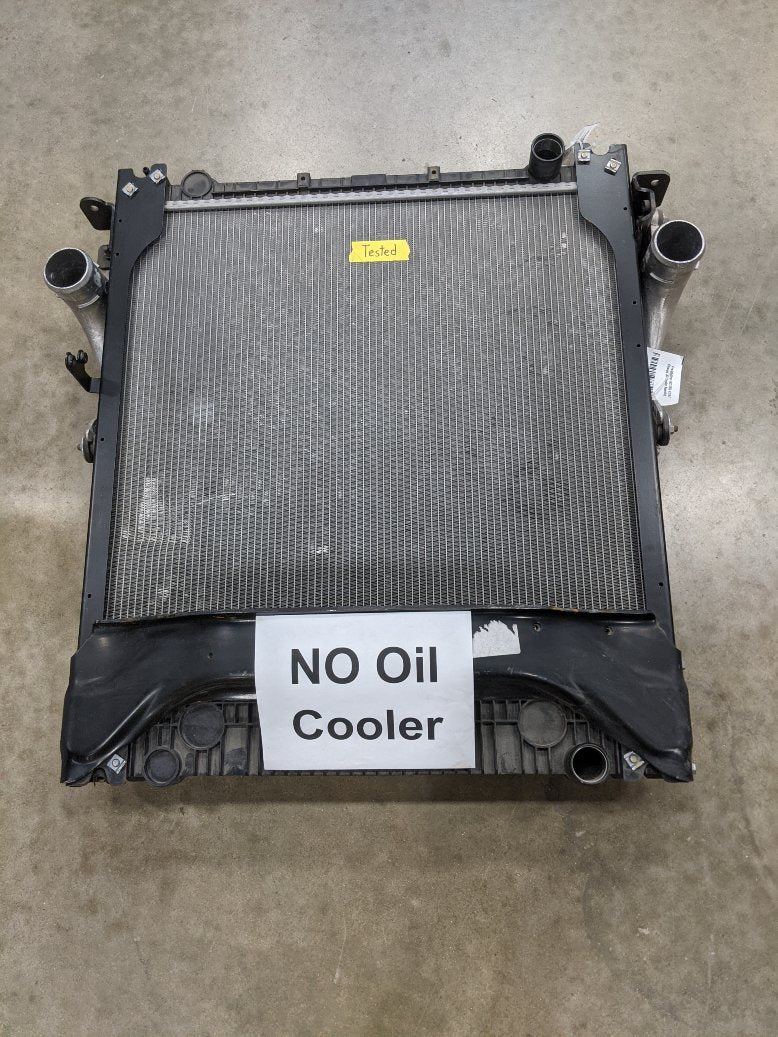 Damaged Freightliner M2 CAC - 01-32211-000 & Radiator Assy - P/N  A05-30693-000 (8475064074556)