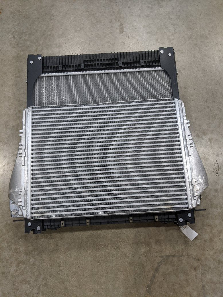 Damaged Freightliner M2 CAC - 01-32211-000 & Radiator Assy - P/N  A05-30693-000 (8475064074556)