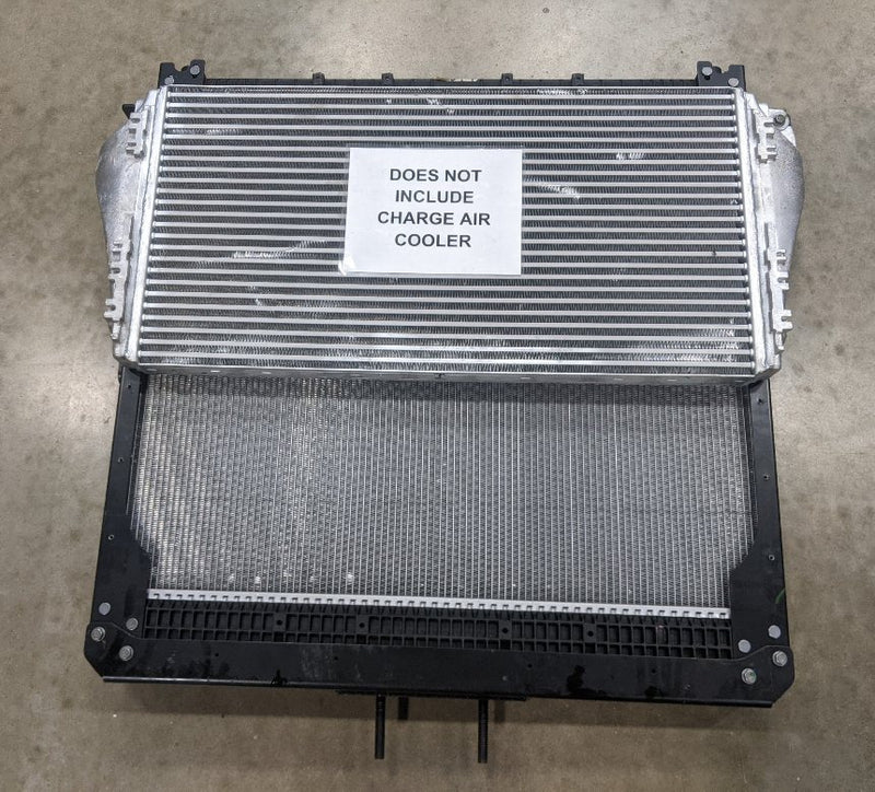 Used Freightliner M2 38¾ x 33 3/8" Radiator Assembly - P/N  Y0475004 (8475097858364)