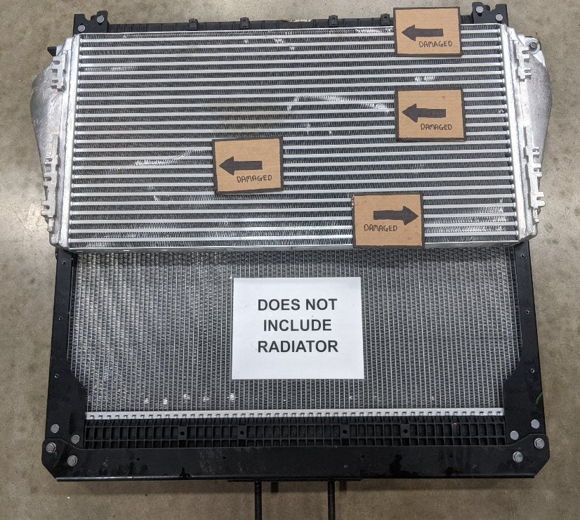 Damaged FTL / WST 4700 36 ¾" x 19 ½" Charge Air Cooler - P/N: 01-32338-000 (8458879369532)