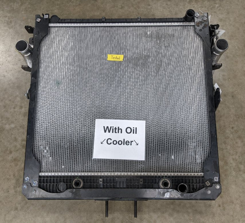 Damaged FTL / WST 38¾ x 33 3/8" Radiator & 36 ¾" x 19 ½" CAC P/N  A05-33907-001 (8475107426620)