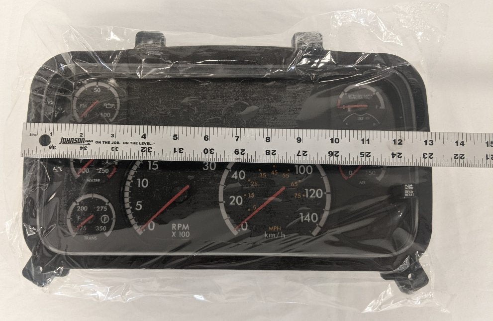 Freightliner Km/hr ICU3S Speedometer & Tach Cluster - P/N  VDO A3C0095380096 (8509189030204)