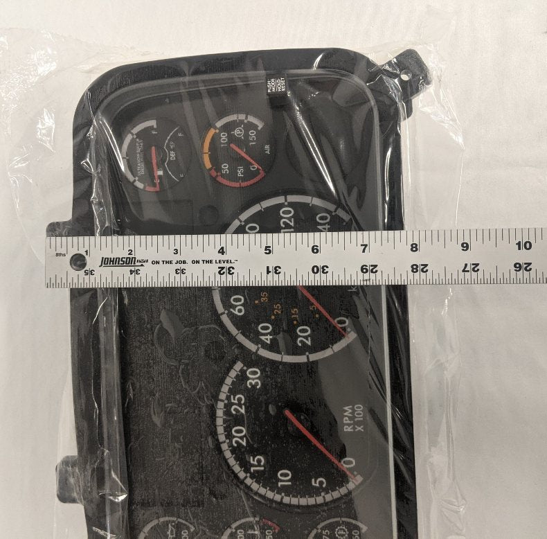 Freightliner Km/hr ICU3S Speedometer & Tach Cluster - P/N  VDO A3C0095380096 (8509189030204)