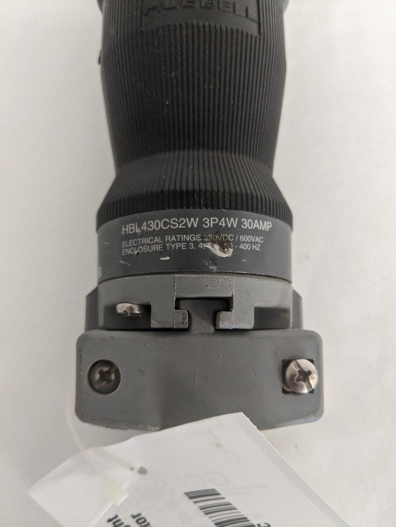 Used Heavy Duty Watertight Male / Female Connector - P/N HBL430PS2W / HBL430CS2W (8495591260476)