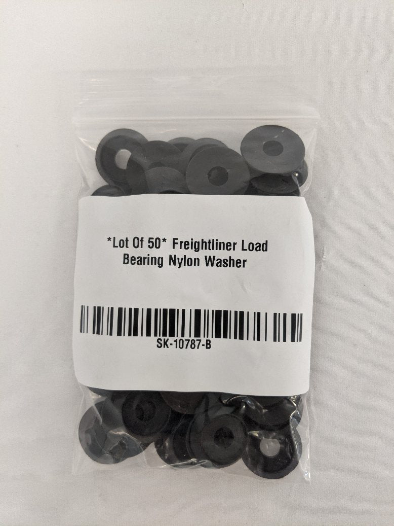 *Lot Of 50* Freightliner Load Bearing Nylon Washer - P/N: 22-34731-000 (8501354463548)