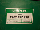 Used Greenlee 48" x 60" x 30" Flat Top Tool Storage Box W/ Piano Lid - P/N  4860 (4503572414550)