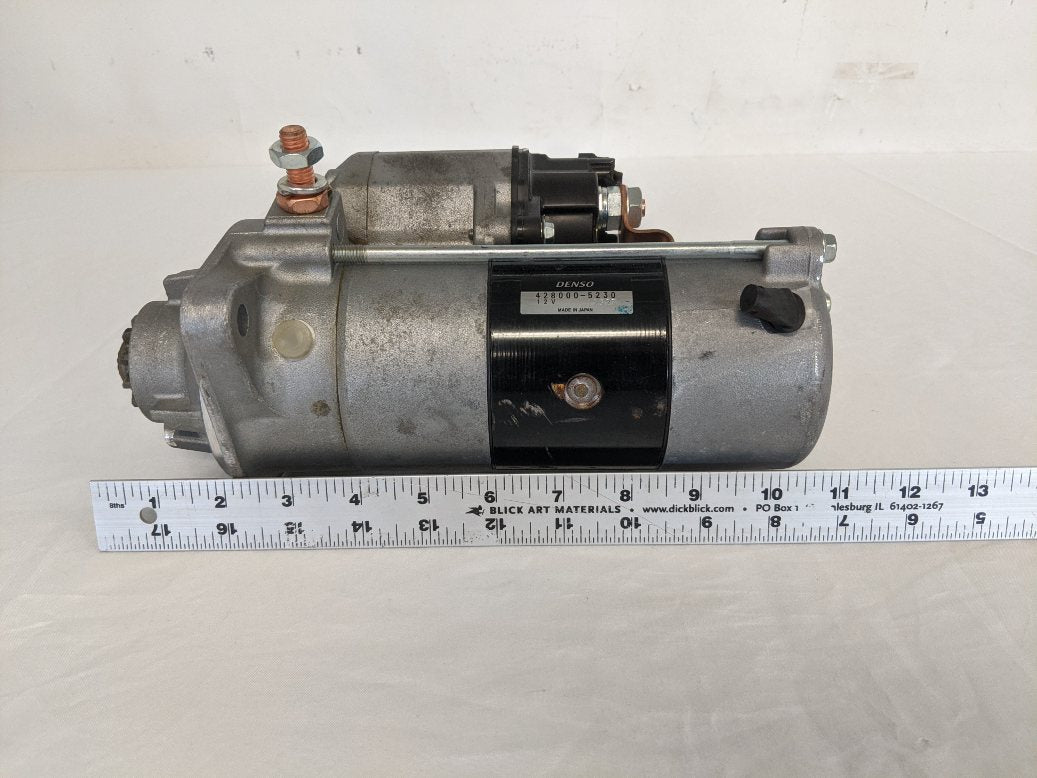 New (Slightly Damaged) Denso 12 Volt Starter - P/N  428000-5230 (3939793829974)