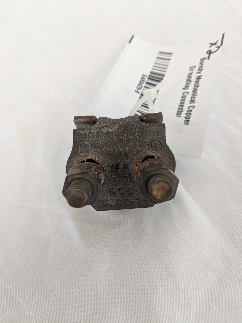 Burndy Mechanical Copper Grounding Connector - P/N  GAR8429 (8756729348412)