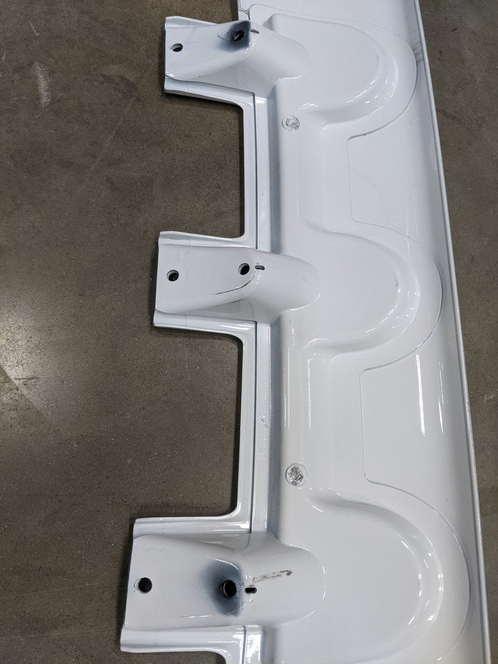 Used Freightliner M2 Reinforced Exterior Painted Sunvisor - P/N  A22-74451-002 (8745316909372)