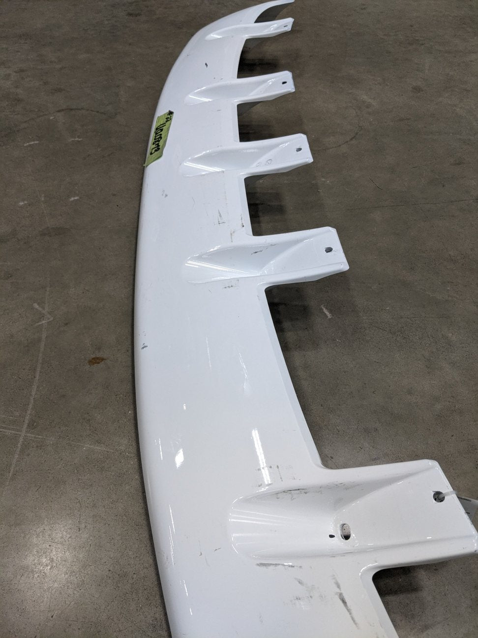 Used Freightliner M2 Reinforced Exterior Painted Sunvisor - P/N  A22-74451-000 (8662165979452)