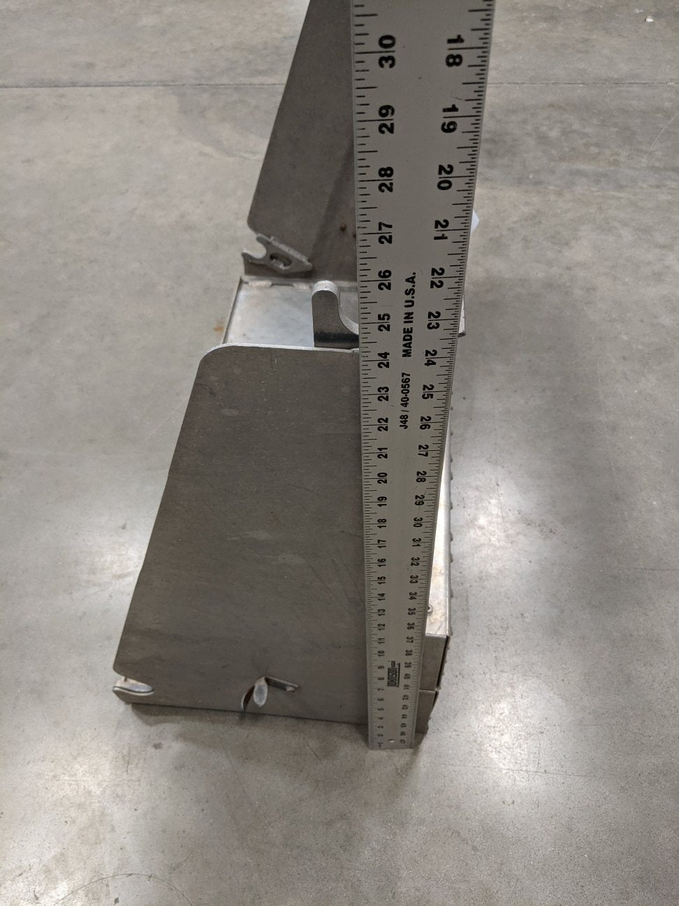 Damaged FTL Standard 2 Tread Cab Entry Battery Cover Assy. - P/N A06-69208-000 (8753851072828)
