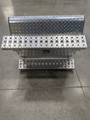 Damaged Freightliner LH Diamond Plate Battery Box Cover - P/N  A06-88241-004 (8754846368060)