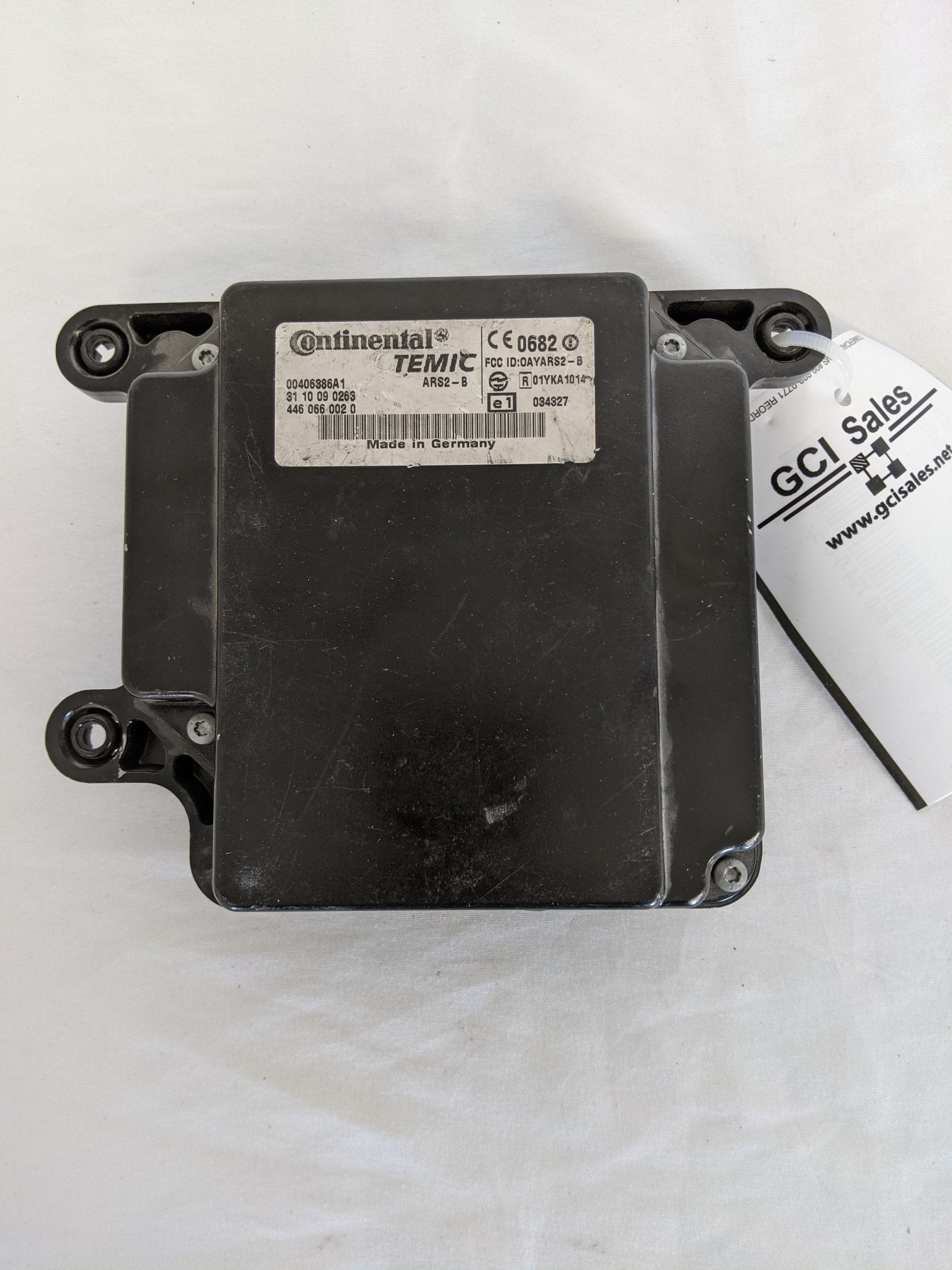 Used FL Front Collision Avoidance System Radar Sensor - P/N  WAB 400 850 794 0 (8754514329916)