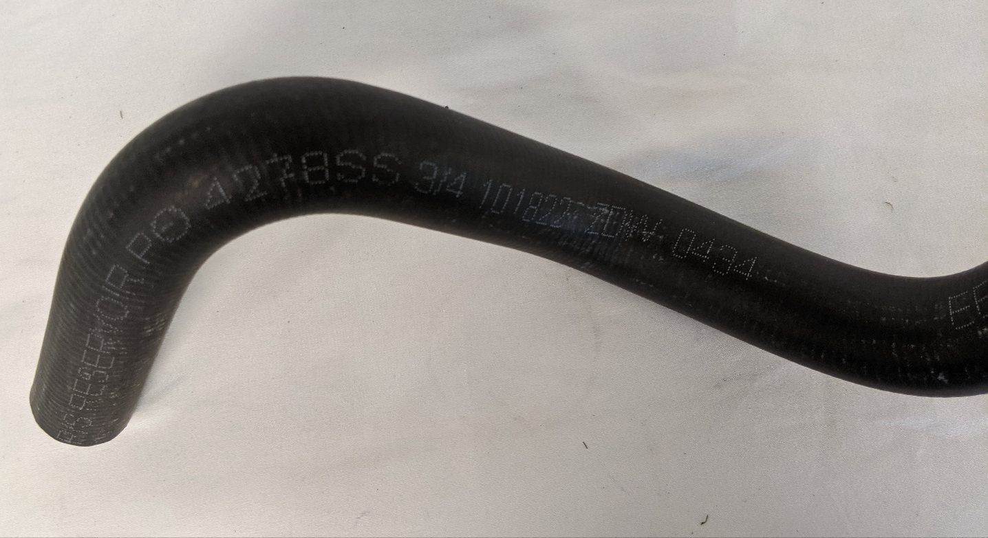 Freightliner SBA 12 Inch Rail Single Suction Hose - P/N: 14-18971-000 (8754040176956)