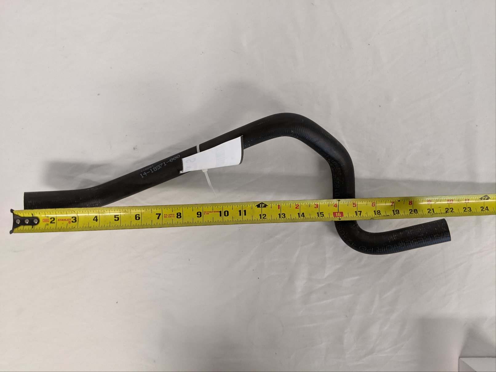 Freightliner SBA 12 Inch Rail Single Suction Hose - P/N: 14-18971-000 (8754040176956)