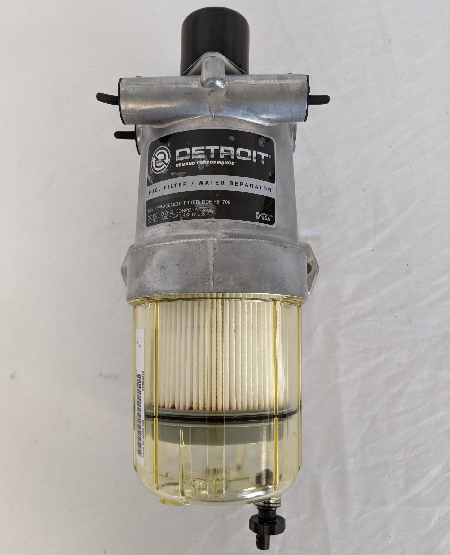 Detroit Diesel Bypass Pump Fuel Water Separator - P/N: 03-40538-005 (8753611407676)