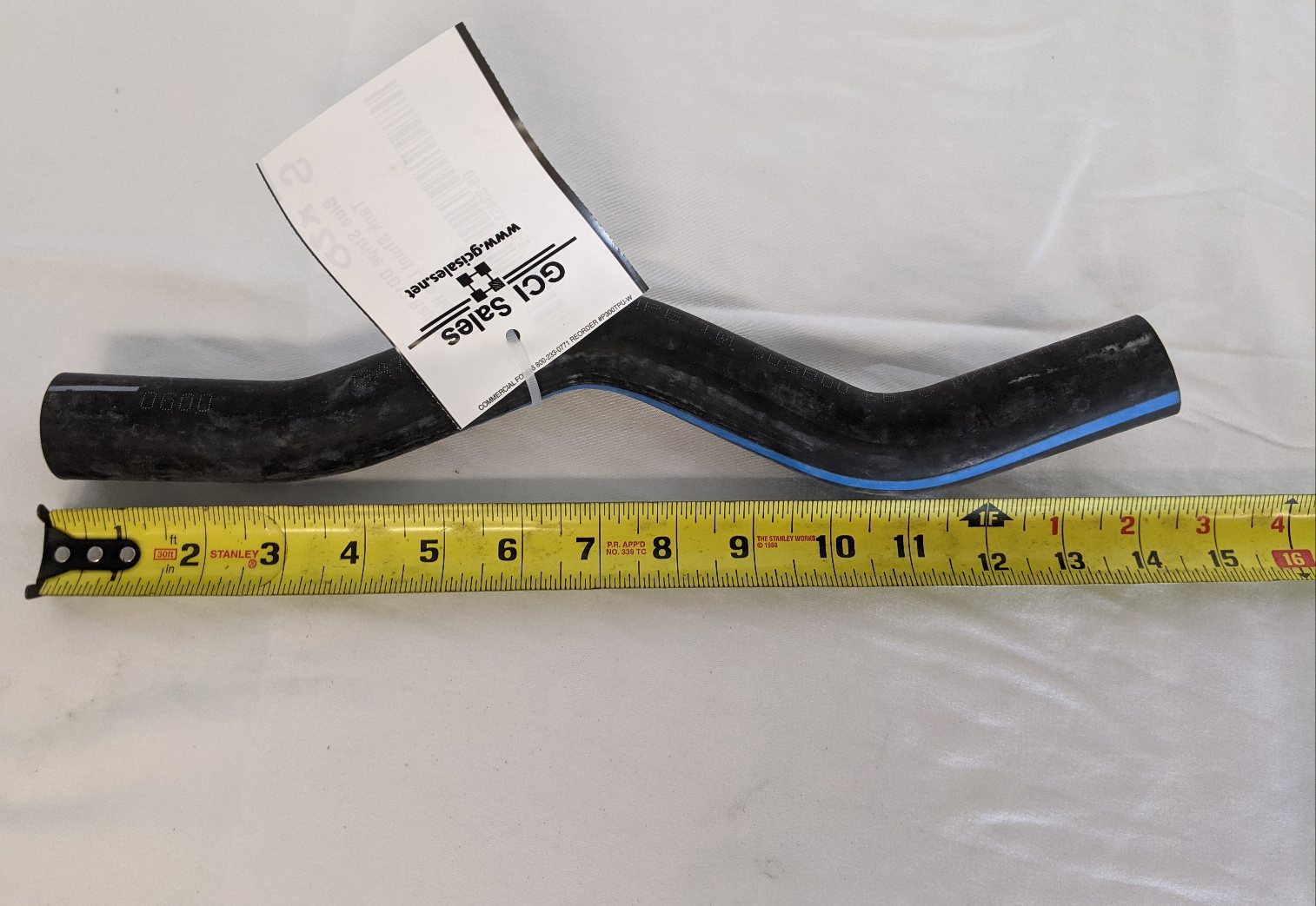 Blue Stripe DD13 Radiator Tank Shunt Line Hose - P/N  05-33453-000 (8753841471804)