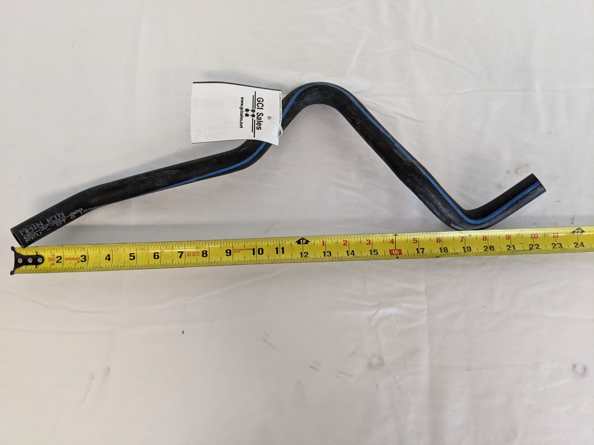 Blue Stripe Raised Return Heater Hose - P/N  05-37382-000 (8753852055868)