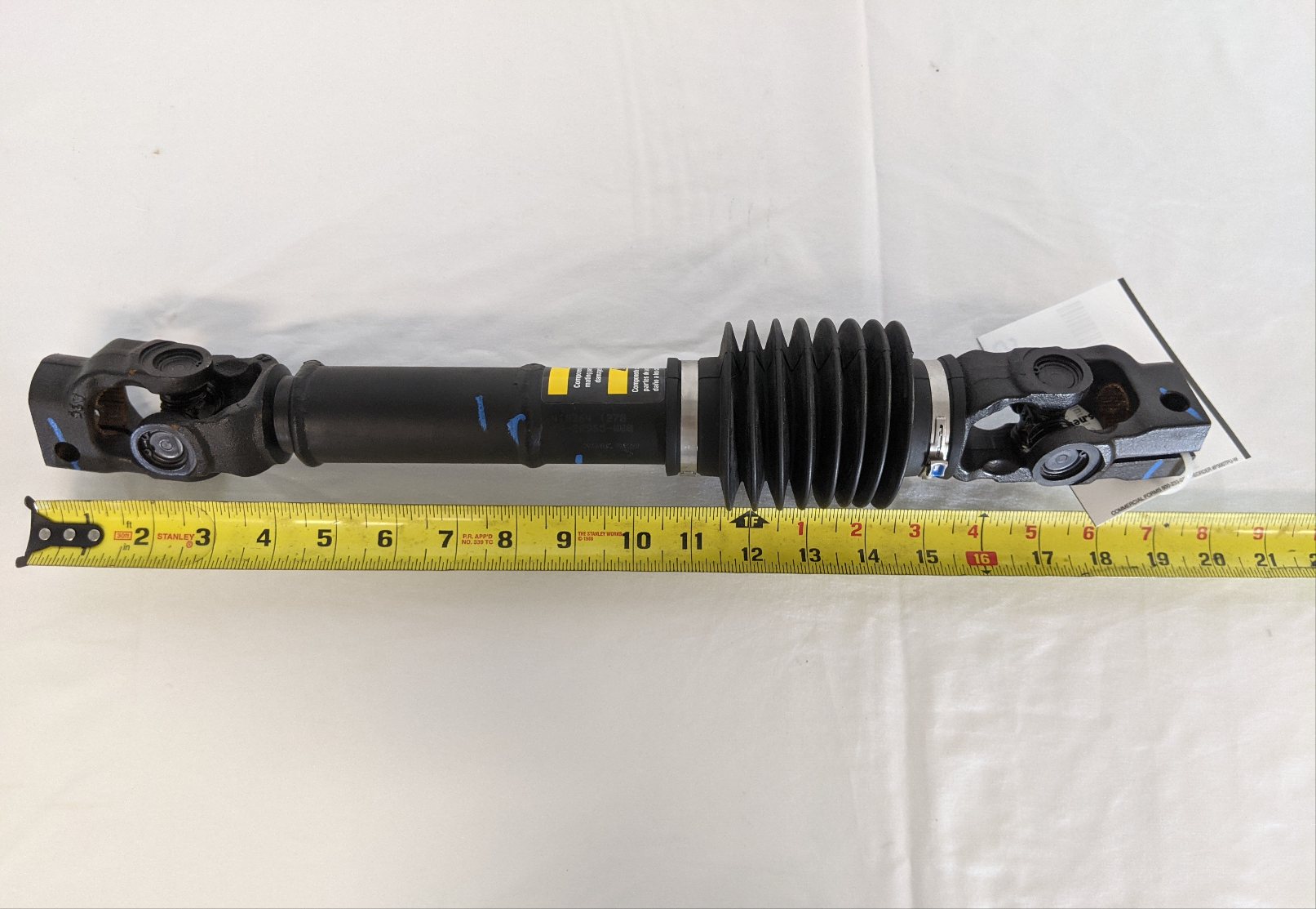 Freightliner THP60 Lower Steering Column Shaft - P/N: 14-20965-000 (8819280707900)