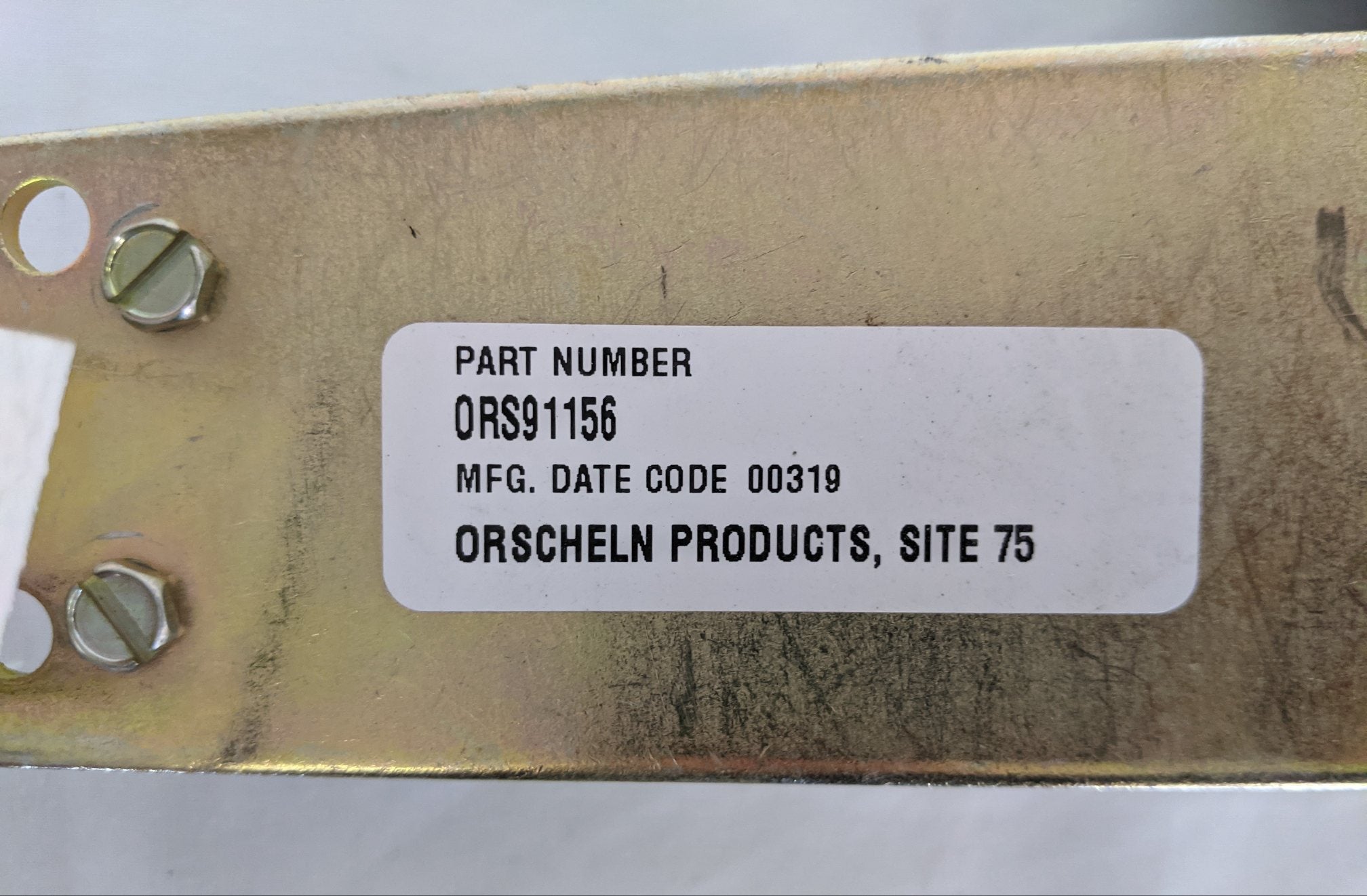 Damaged Orscheln B2, DD5 Shift Control w/o Parking Brake - P/N  ORS 91156 (8757042217276)