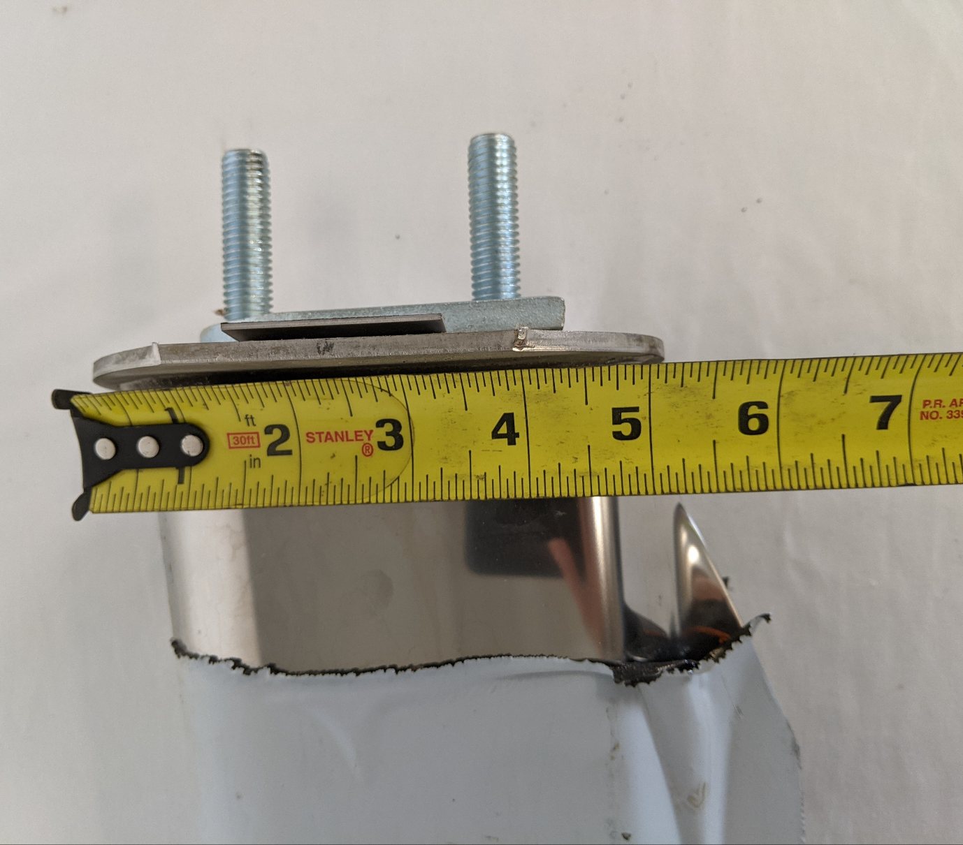 Western Star Mud Flap Bracket-Stainless Steel - 22-74007-000