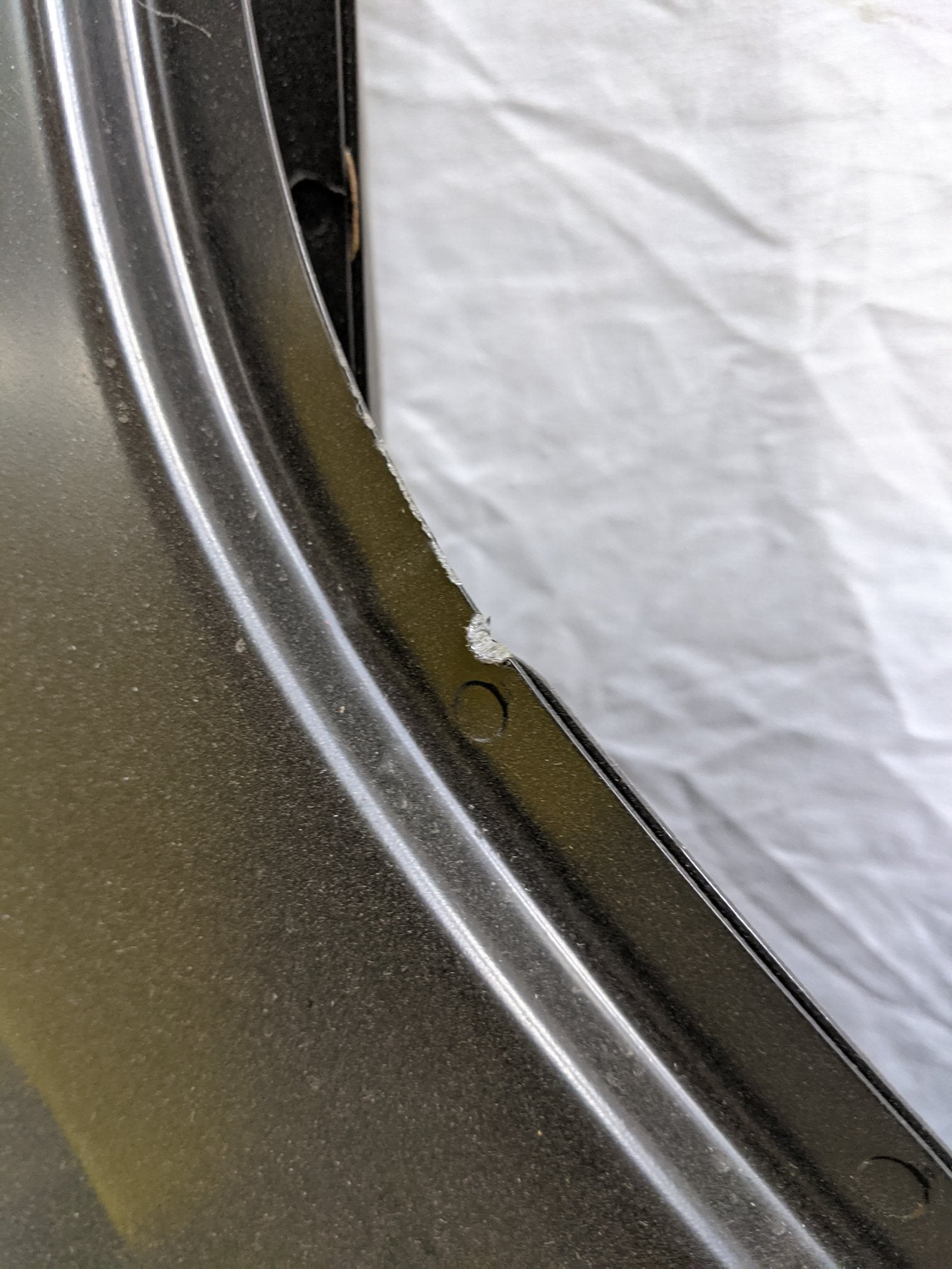 Damaged Western Star 47X, 49x, 57X RH Cab Door Shell - P/N