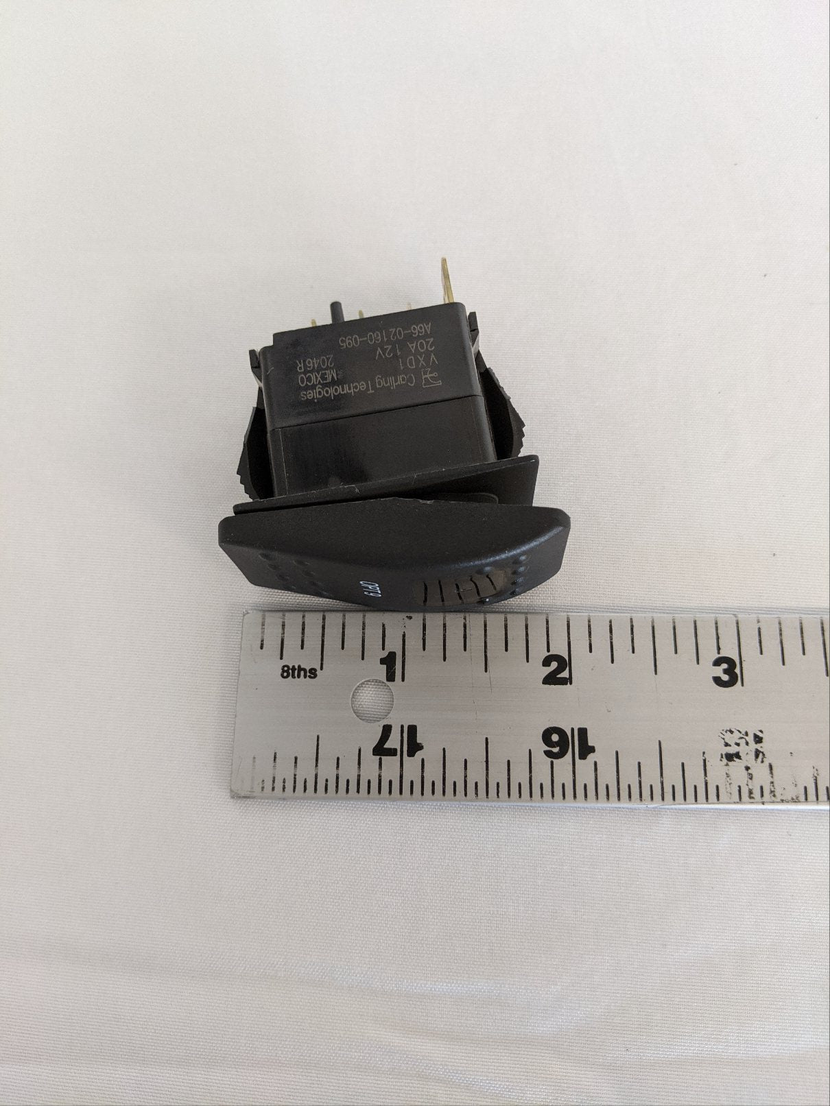 Western Star 2PM Optional 9 Rocker Switch - P/N  A66-02160-095 (8826448871740)