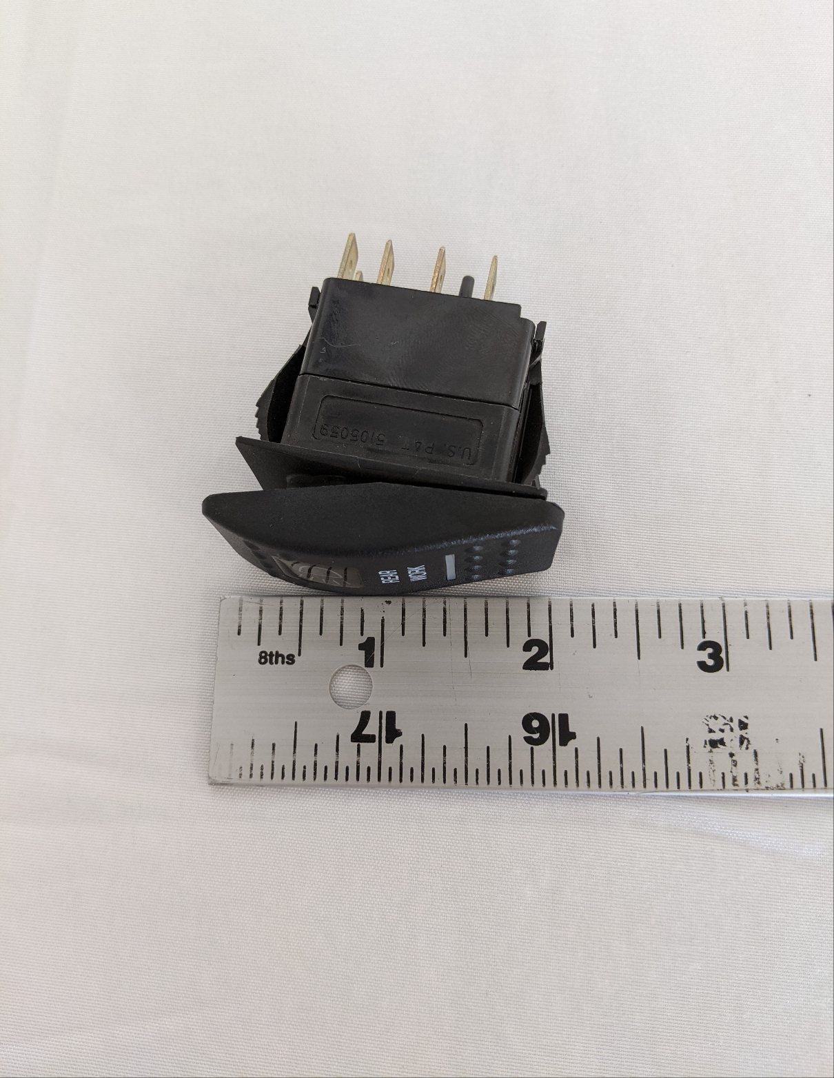 Carling Tech Rear Work Lamp Rocker Switch - P/N A66-02160-154