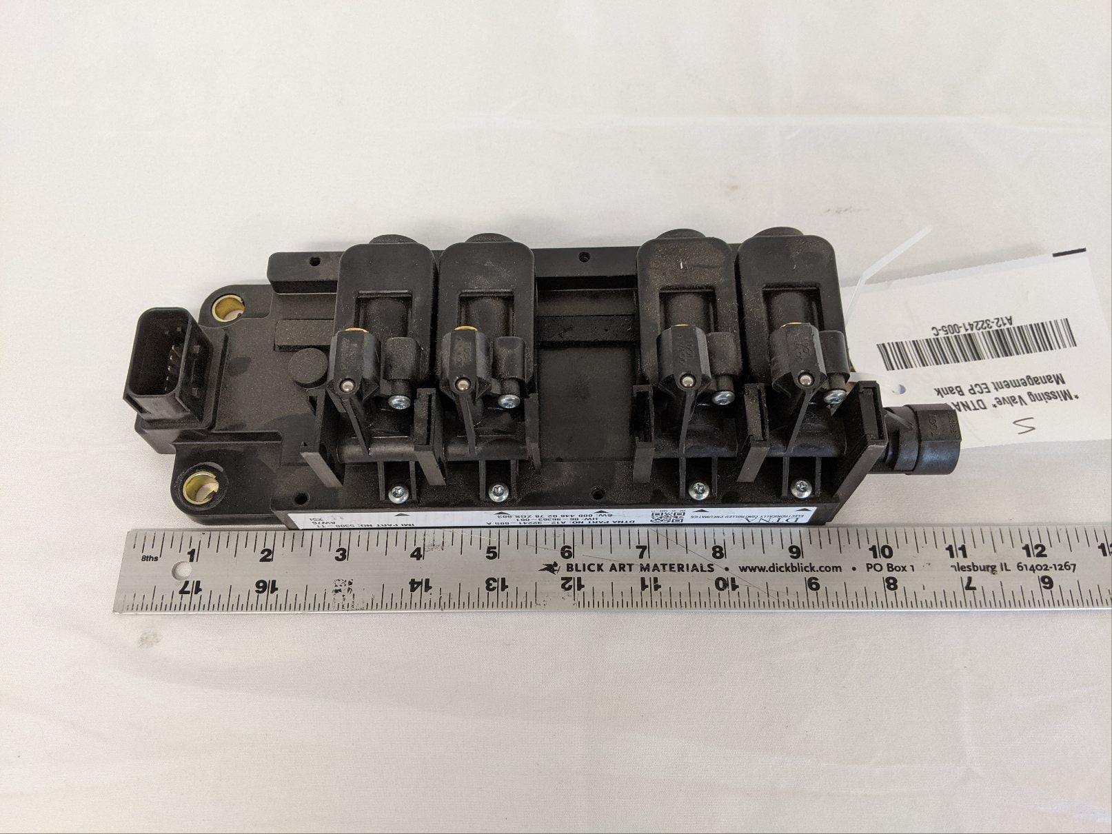 Missing Valve* DTNA Air Management ECP Bank - P/N A12-32241-005