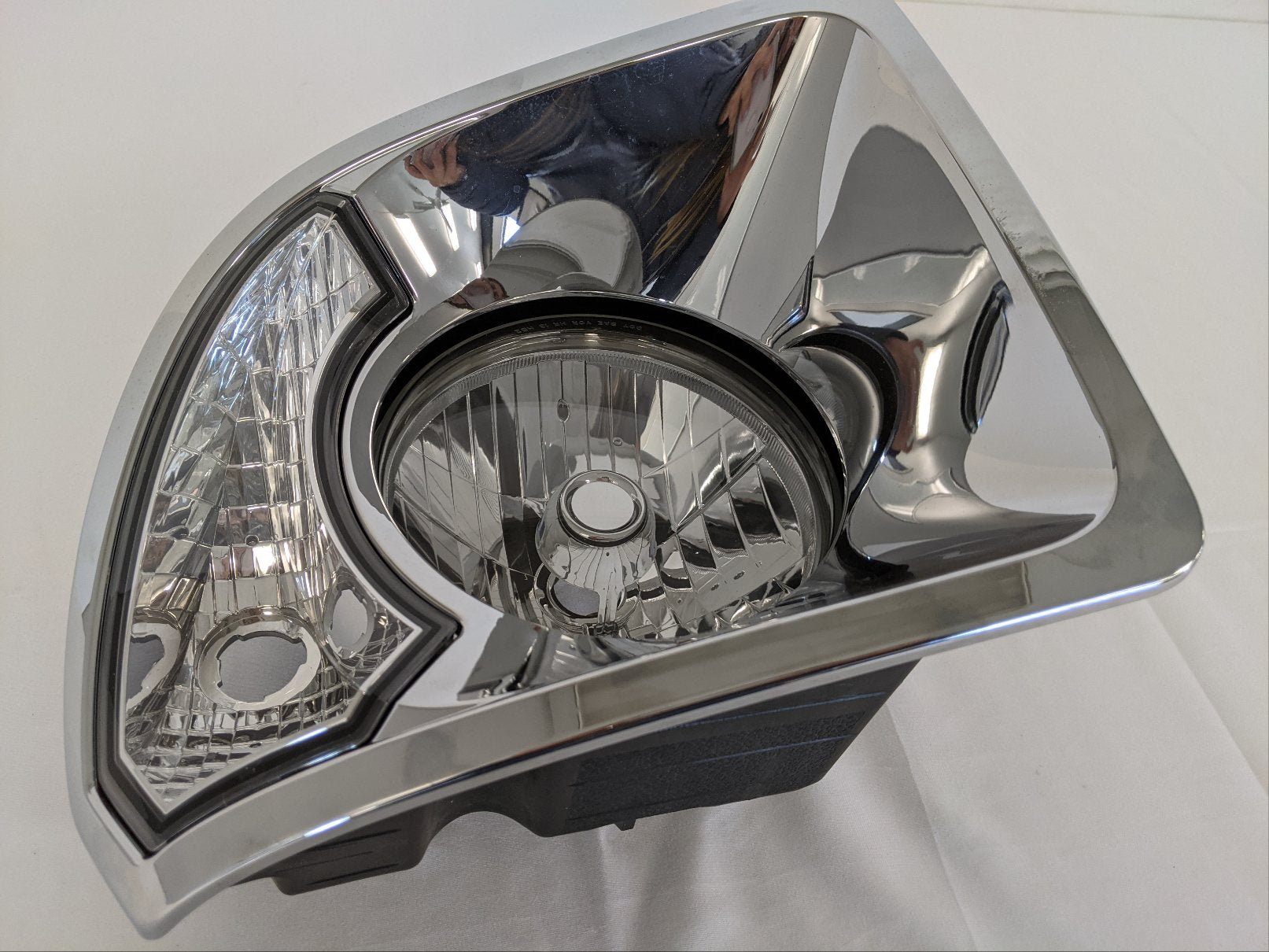 Freightliner SD LH Chrome Headlamp w/o Bulbs - P/N  A06-88632-006 (8844380897596)