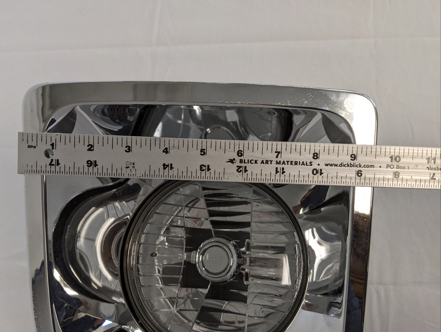 Freightliner SD LH Chrome Headlamp w/o Bulbs - P/N  A06-88632-006 (8844380897596)