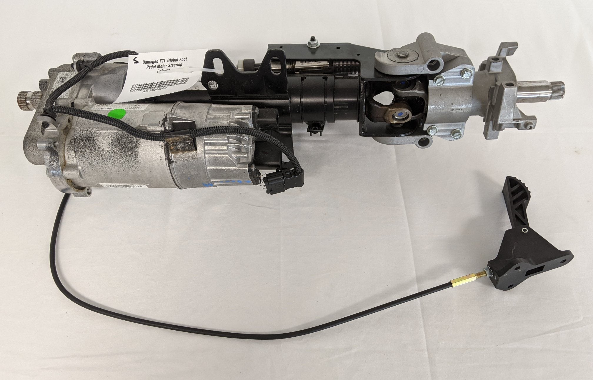 Damaged FTL Global Foot Pedal Motor Steering Column - P/N  A14-20698-000 (8850587025724)