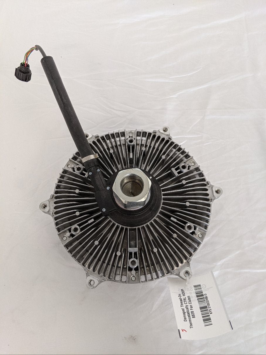 Damaged Thread-On Thermostatically CTRL HDEP 882B Fan Clutch - P/N KYS 010032496 (8889100534076)