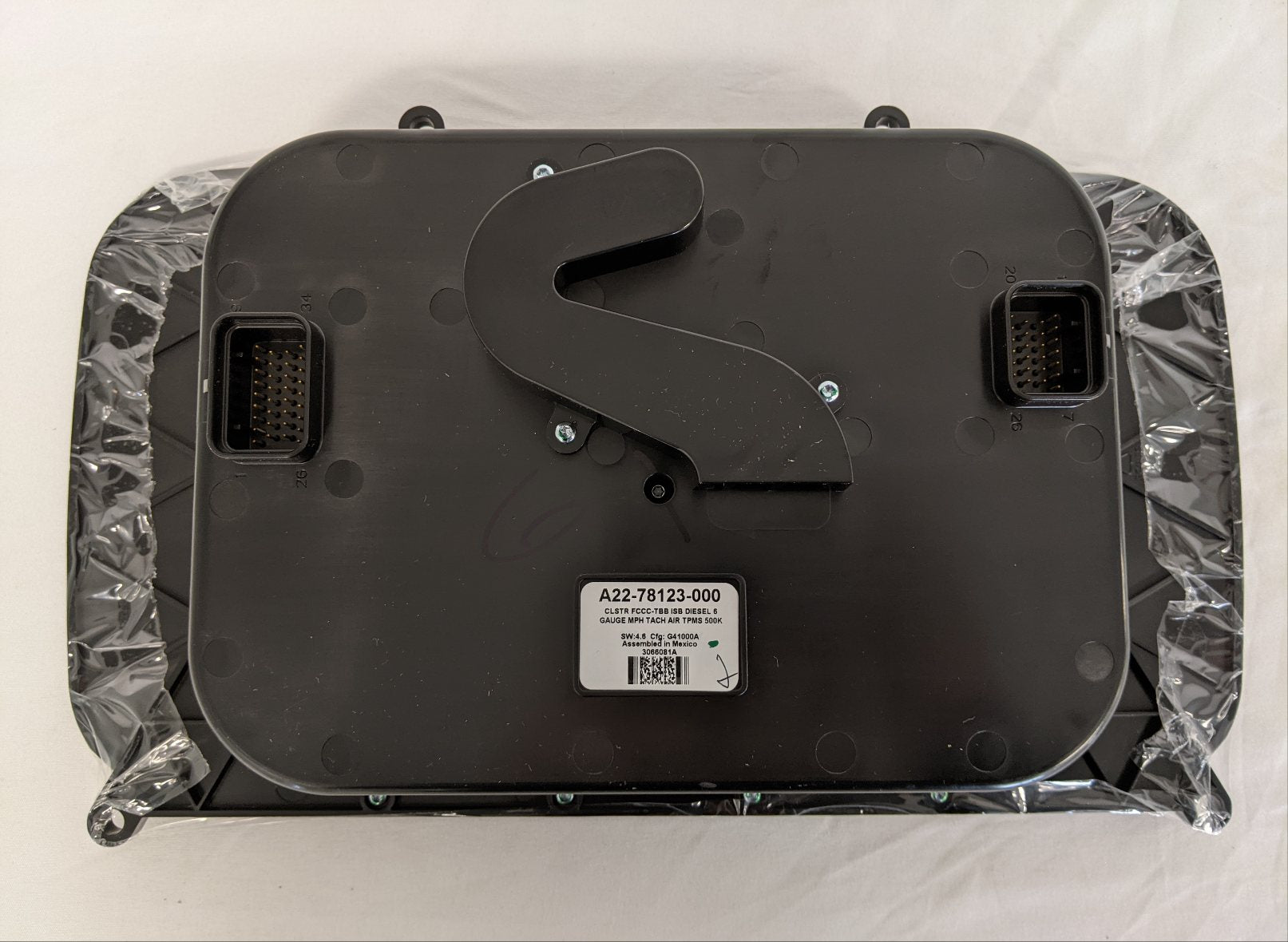 Freightliner 6 Gauge MPH Speedometer & Tach Cluster - A22