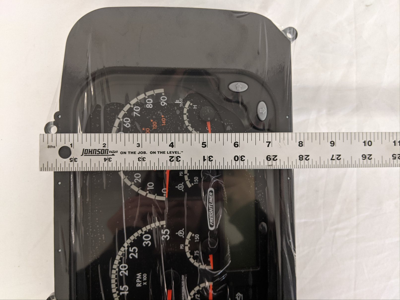 KM Freightliner 6 Gauge MPH Speedometer & Tach Cluster - A22