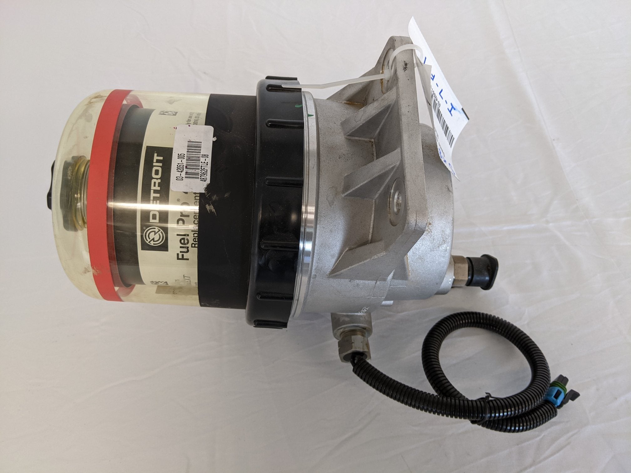 Davco 487 Black Band Fuel Water Separator - P/N  03-42051-005 (8909889110332)