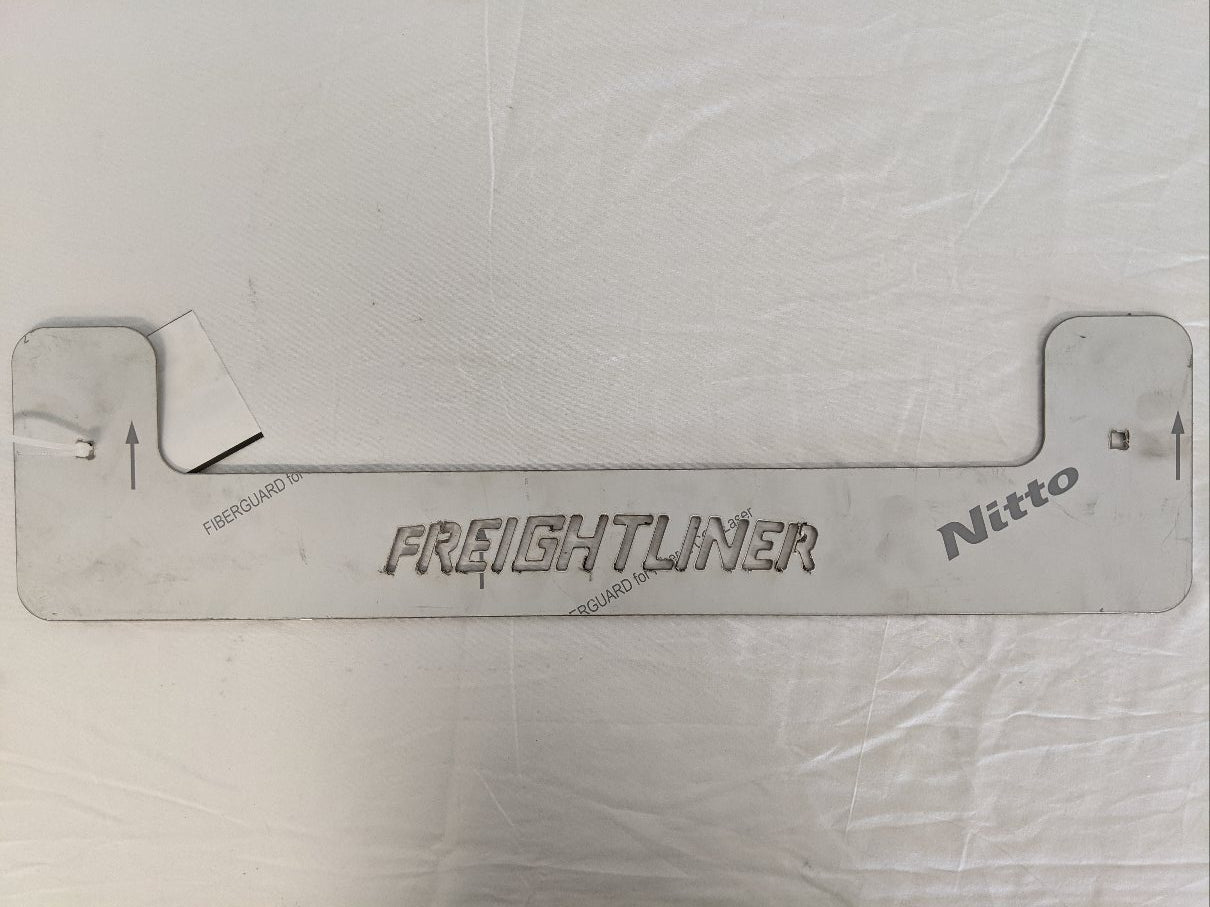 Freightliner SS Mud Flap Logo Plate - P/N  22-51518-000 (8929334001980)