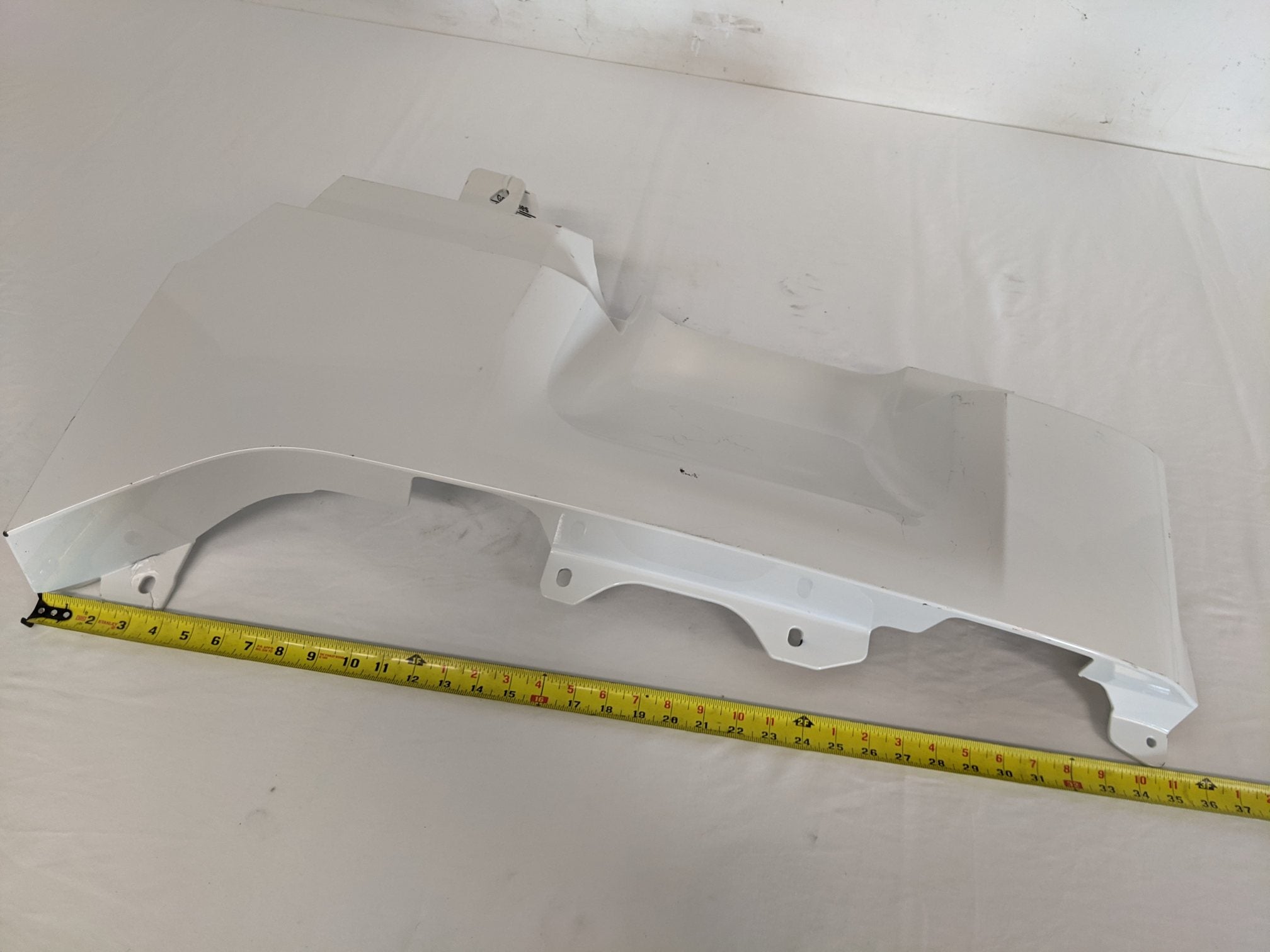 Damaged Western Star 49X LH SBA Side Cowl Panel - P/N 18-72418-002